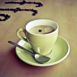 tazza di caffe espresso